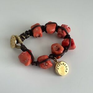 Erica Yelo Coral Bracelet